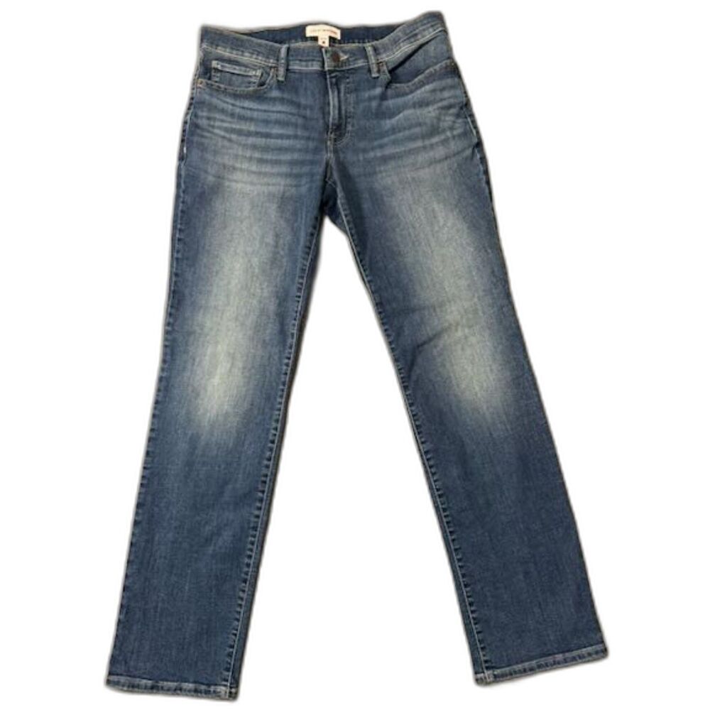 Lucky Brand Sweet Straight Jeans Women's 10/30 Medium Wash Mid Rise Stretch